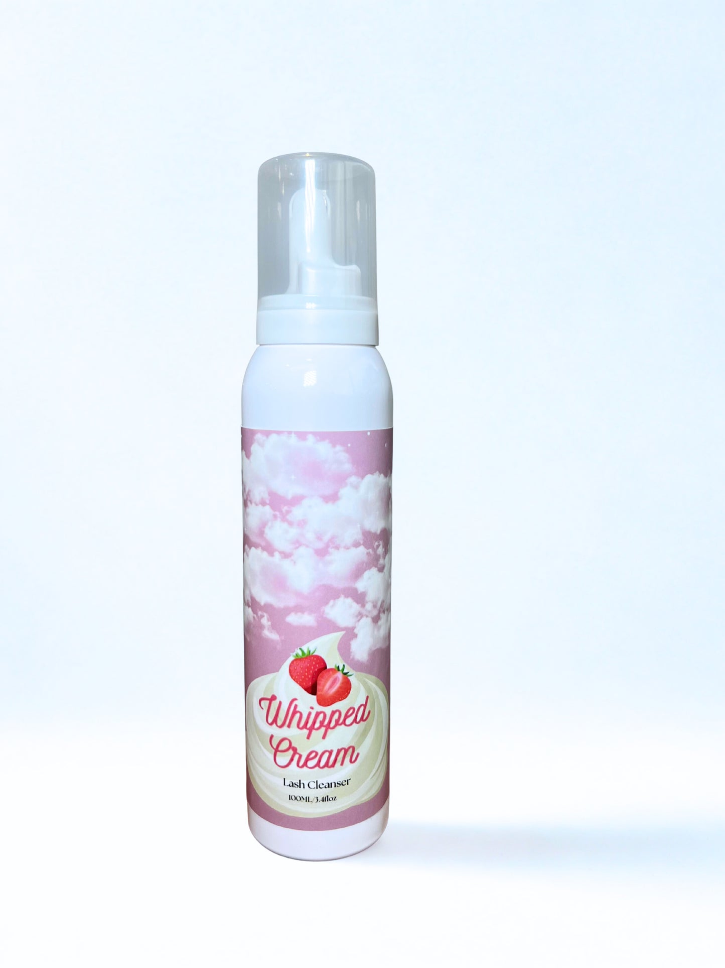 Whipped cream lash extension cleanser shampoo